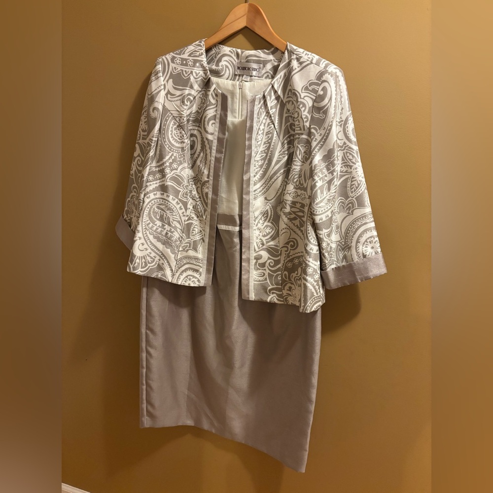 🔴Elegant Paisley Jacket and Dress Set